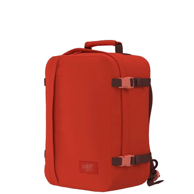 Mochila De Viaje Cabin Zero Classic 36 L. Naranja (Tomato Festival ) 4 Mochila De Viaje Cabin Zero Classic 36 L. Naranja (Tomato Festival ) - Imagen 2