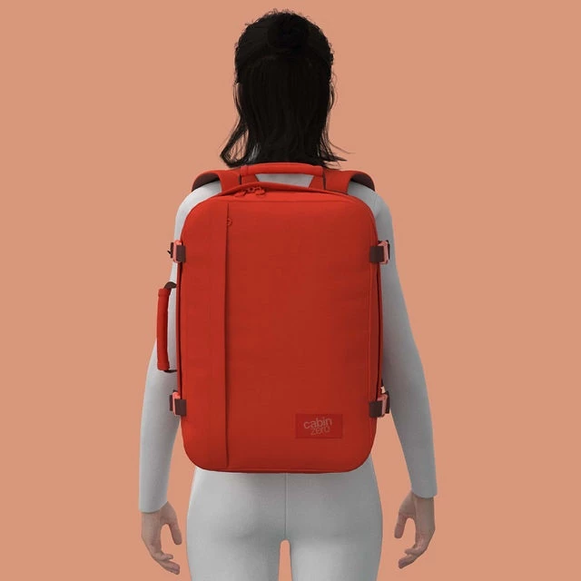 Mochila De Viaje Cabin Zero Classic 36 L. Naranja (Tomato Festival ) 11 Mochila De Viaje Cabin Zero Classic 36 L. Naranja (Tomato Festival ) - Imagen 9