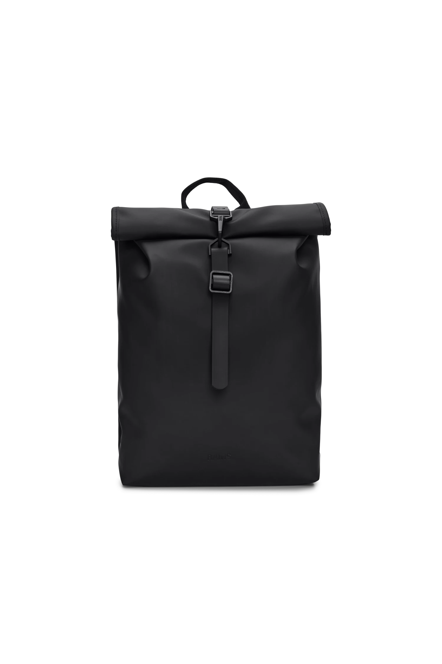 Mochila Rains Rolltop Rucksack Mini W3 Negro (Black) 3 Mochila Rains Rolltop Rucksack Mini W3 Negro (Black)