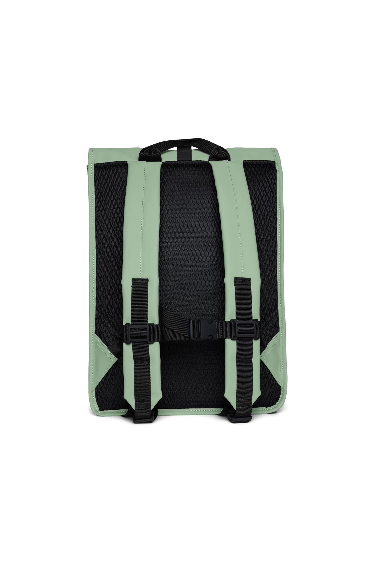 Mochila Rains Rolltop Rucksack W3 Verde Claro (Haze) 4 Mochila Rains Rolltop Rucksack W3 Verde Claro (Haze) - Imagen 2