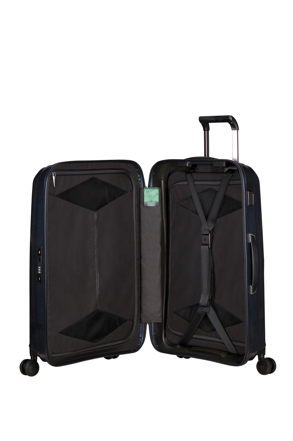 Maleta Mediana 69 Cm 4 Ruedas Samsonite Major-Lite Azul (Midnight Blue) 6 Maleta Mediana 69 Cm 4 Ruedas Samsonite Major-Lite Azul (Midnight Blue) - Imagen 4