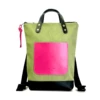 Mochila Mini Impermeable DZ Verde-Rosa 1 Mochila Mini Impermeable DZ Verde-Rosa -Equipaje Tienda de ventas 32759