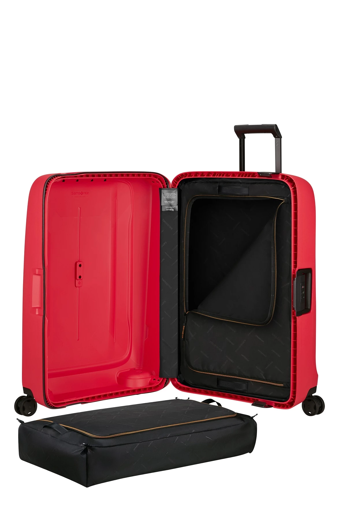 Maleta Grande 75 Cm 4R Anclajes Samsonite Essens Rojo (Hibiscus Red) 8 Maleta Grande 75 Cm 4R Anclajes Samsonite Essens Rojo (Hibiscus Red) - Imagen 6