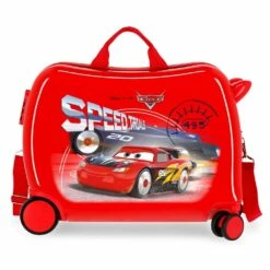 Disney Maleta Infantil Correpasillos Cars Speed Trails 2 Ruedas Multidireccionales