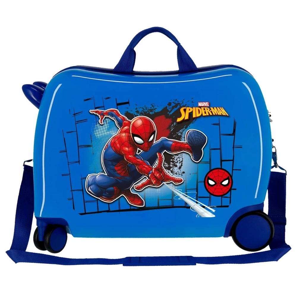 Marvel Maleta Infantil Correpasillos Spiderman Red 2 Ruedas Multidireccionales 5 Marvel Maleta Infantil Correpasillos Spiderman Red 2 Ruedas Multidireccionales - Imagen 3