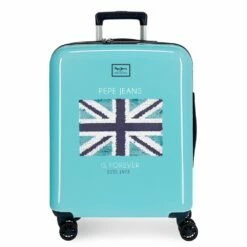 Maleta De Cabina 55 Cm 4 Ruedas Rigida Pepe Jeans Cuore