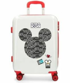 Disney Maleta Trolley Cabina 55 Cm 4 Ruedas Mickey Global Icon