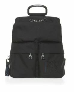 Mochila Estrecha MD20 QMTZ4 Mandarina Duck Negra